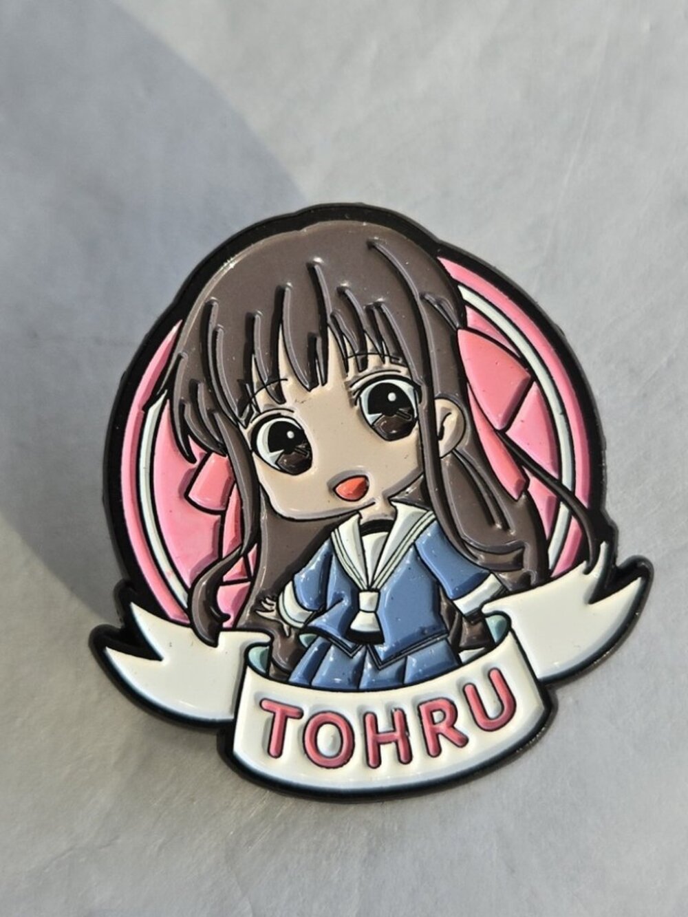 BoxLunch Exclusive Fruits Basket Chibi Tohru Honda Lapel Pin Multicolor Enamel